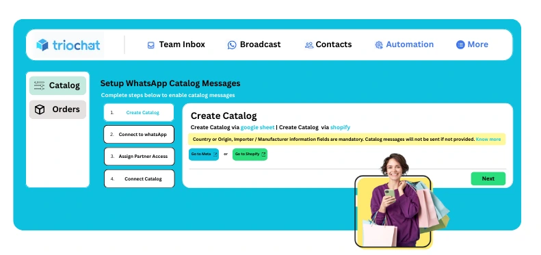 List More. Sell More. - duochat.io WhatsApp automation
