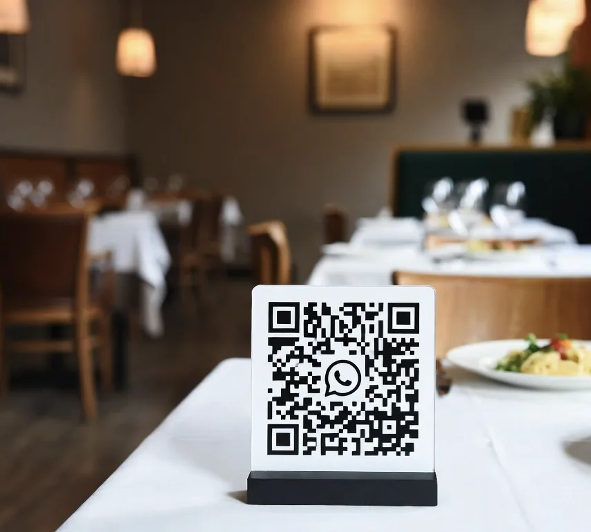 Restaurant WhatsApp automation dashboard handling orders and reservations