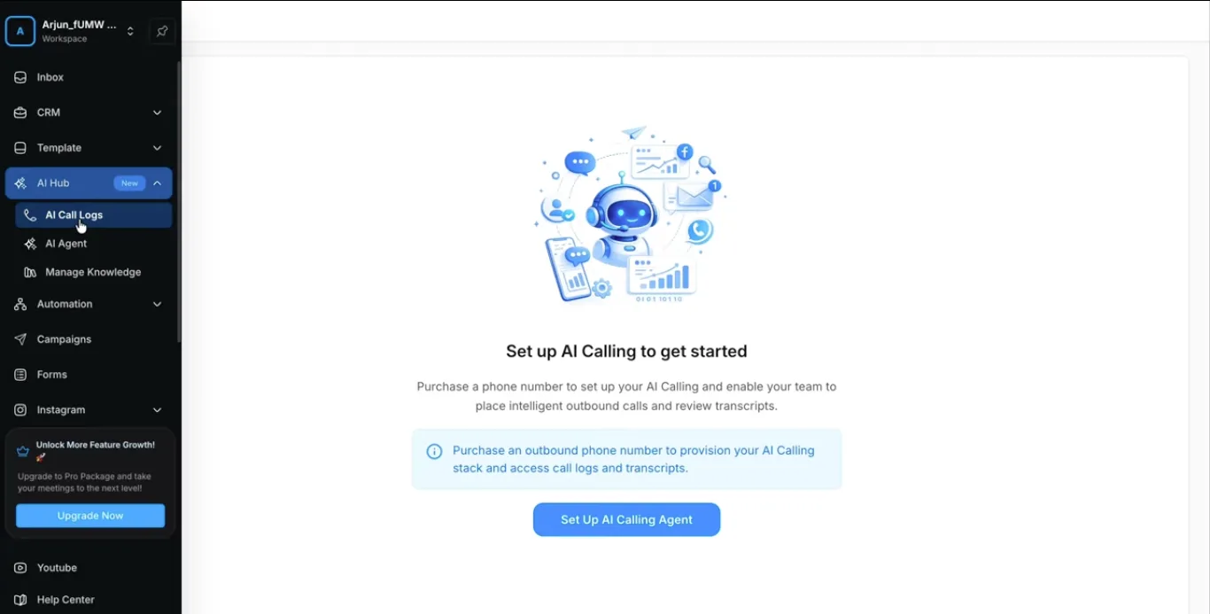 Ai call log