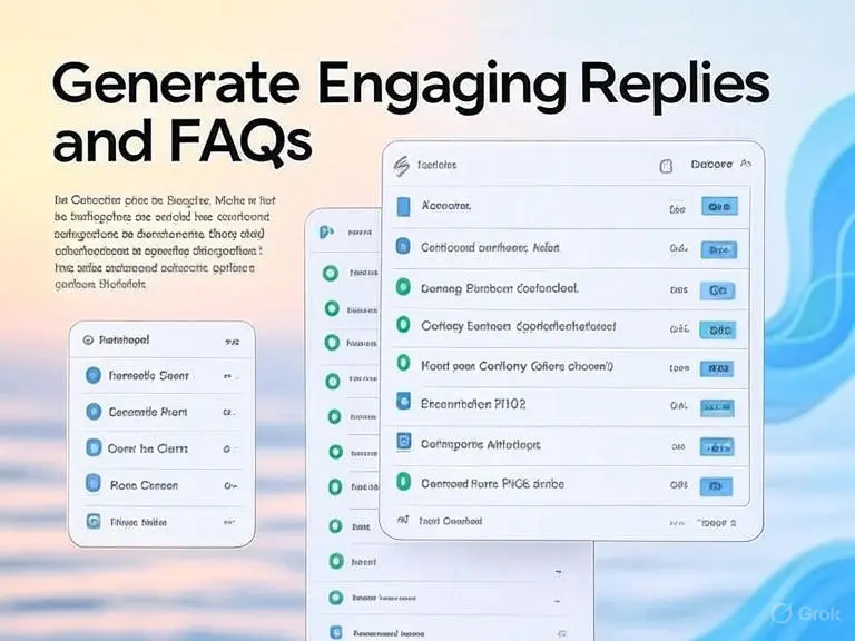 Gere Respostas Envolventes e FAQs