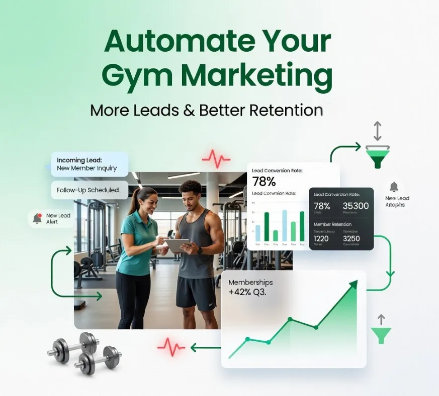Automatize o marketing da sua academia