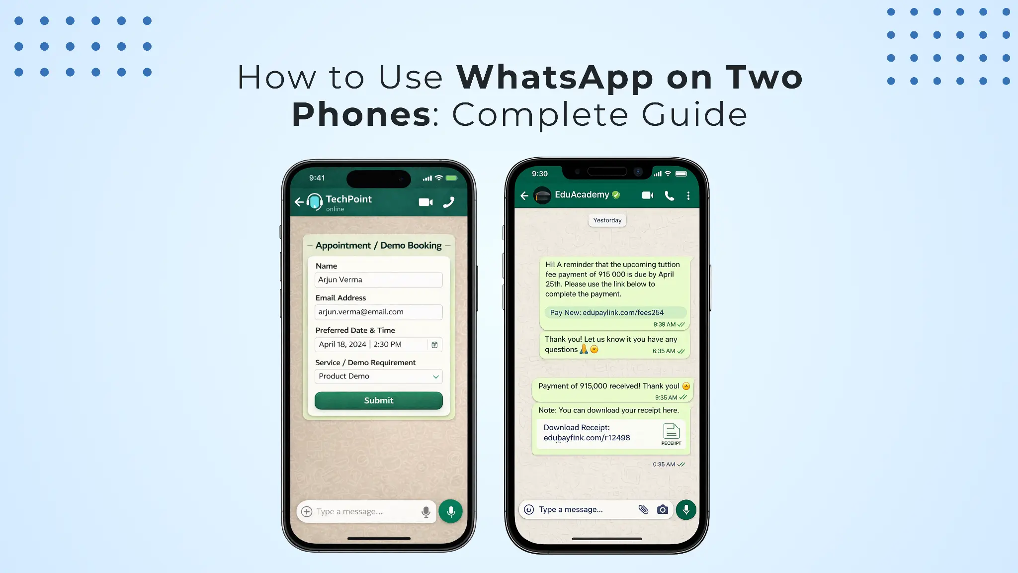 como usar whatsApp em dois telefones