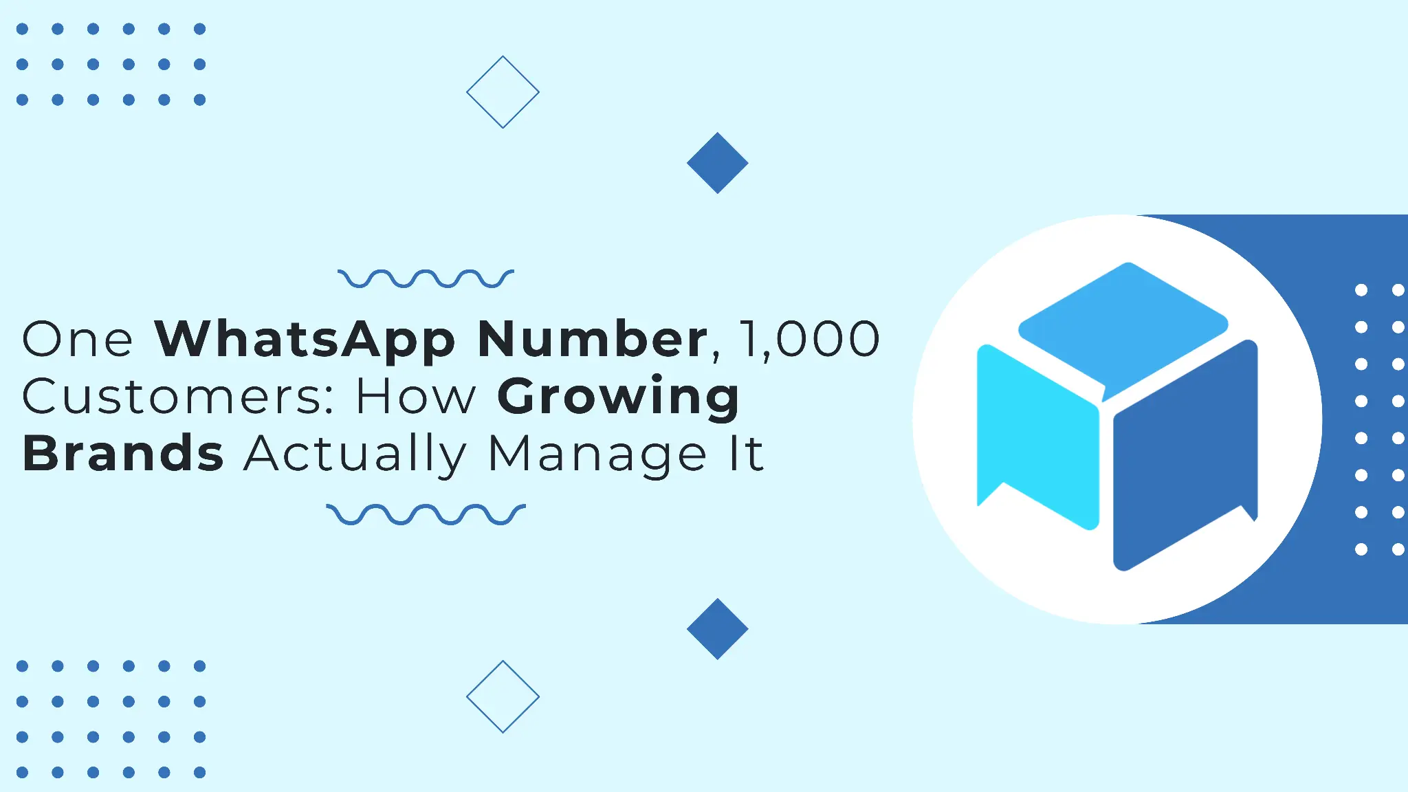 One WhatsApp Number, 1,000 Customers: How Growing Brands Manage Chats with duochat