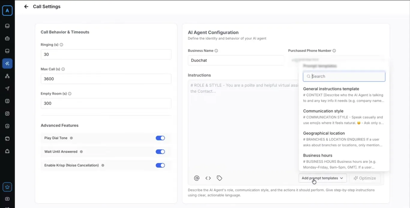 prompt templates