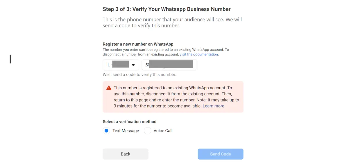 número da api do whatsapp business
