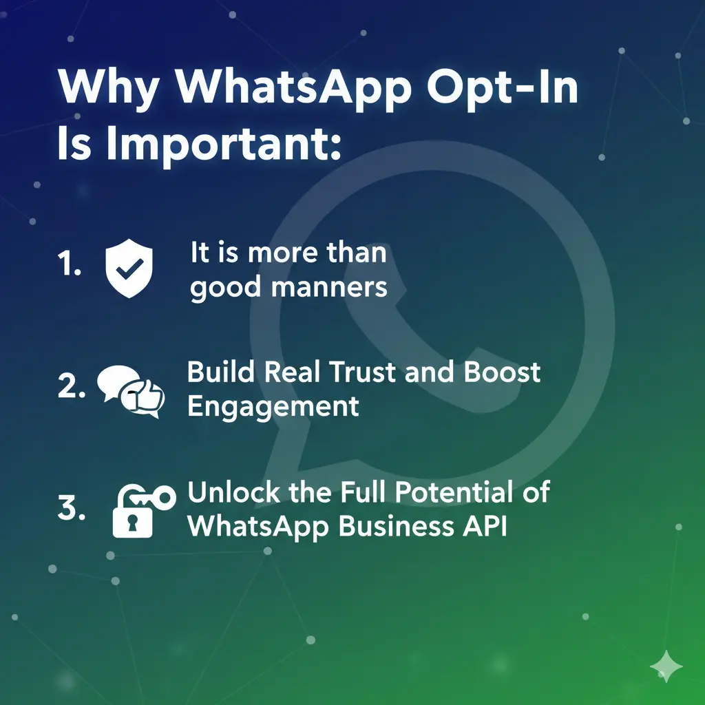 Gerenciamento de Opt-In do WhatsApp
