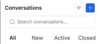 Conversation inbox tabs