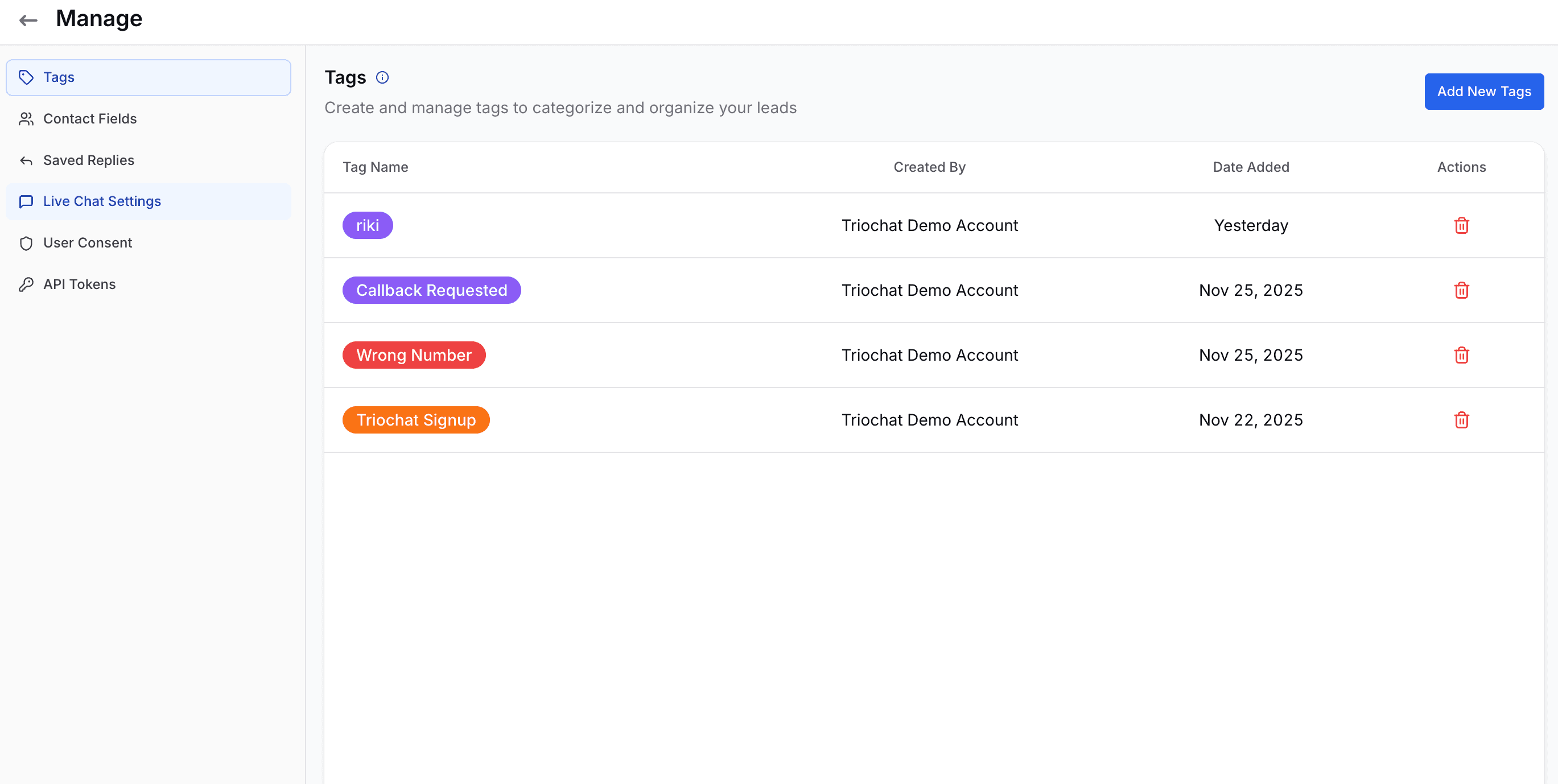 chat features