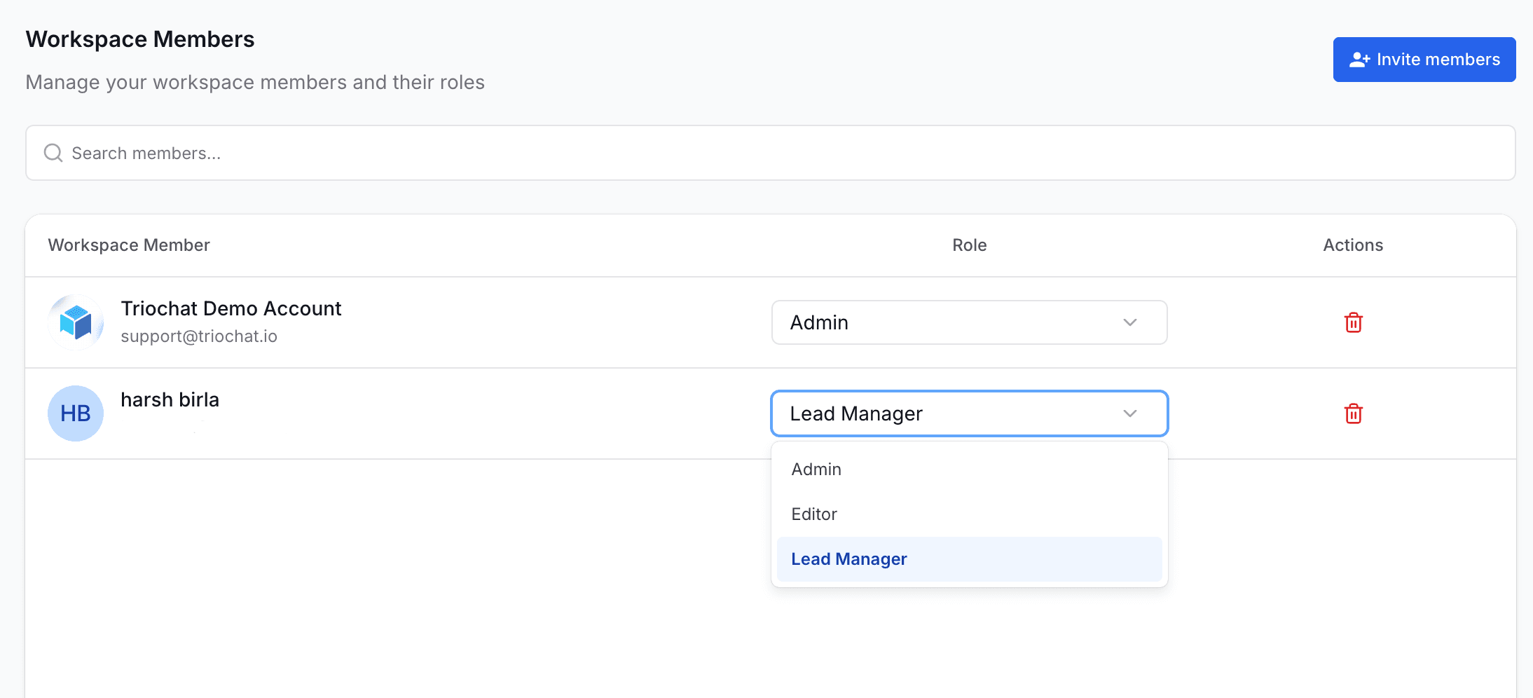 chat features