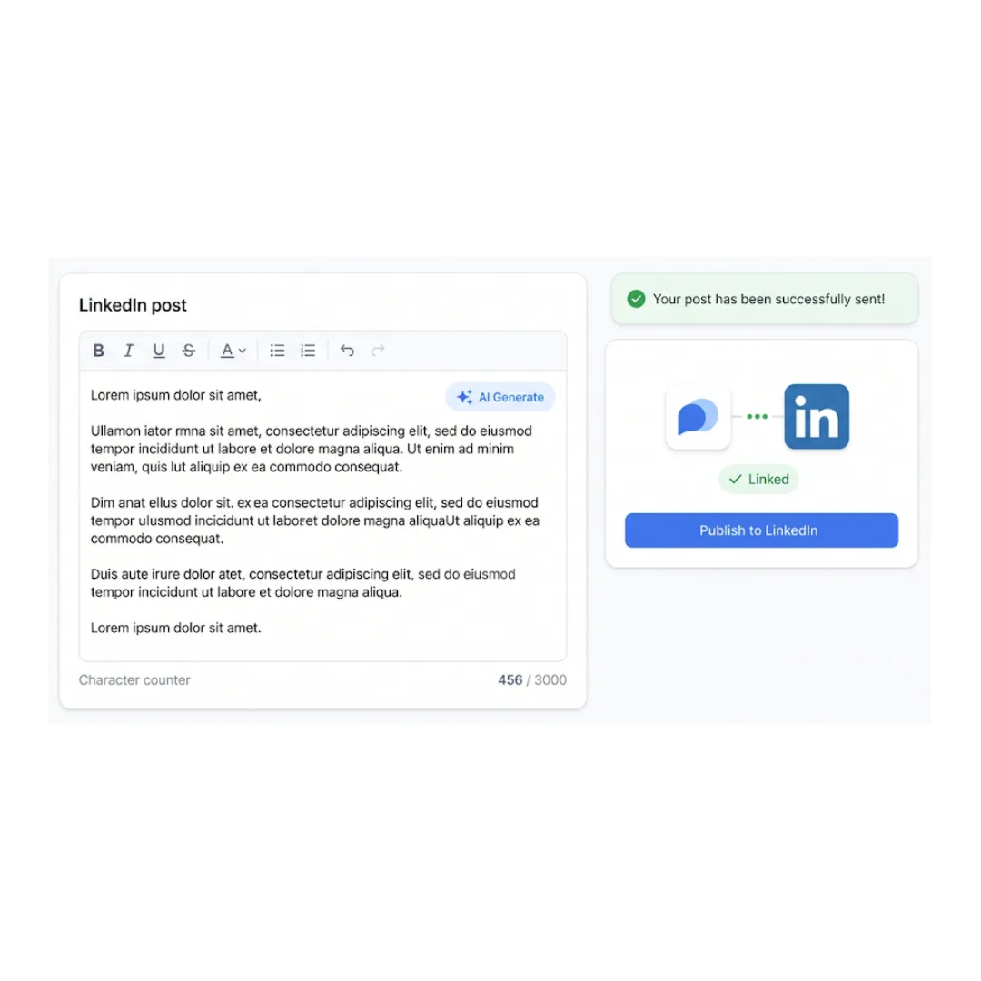 Instant LinkedIn Publishing